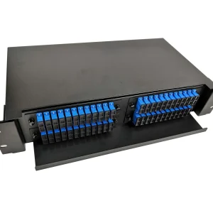 ODF Fiber Patch Panel 48 Ports SC, 19" 2U Rack Mount