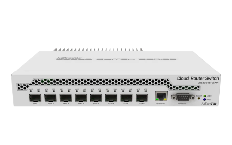 MikroTik CRS309-1G-8S+IN 10G SFP+ Switch