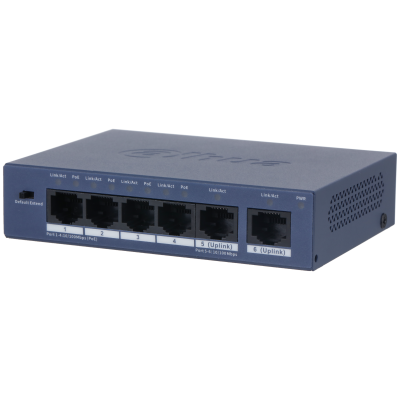 Dahua S3006-4ET-60 4-Port Fast Ethernet PoE Switch