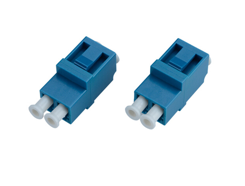 LC Duplex Fiber Optic Adapter (LC/UPC or LC/APC)