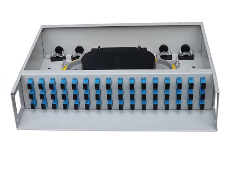 Fixed Type Rack Mount Terminal Box 48 Cores SC SNT-FOTB-FX-48C-SC