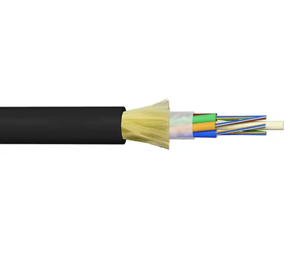 ADSS Aerial Fiber Optic Cable Span 100m (2–288 Cores)