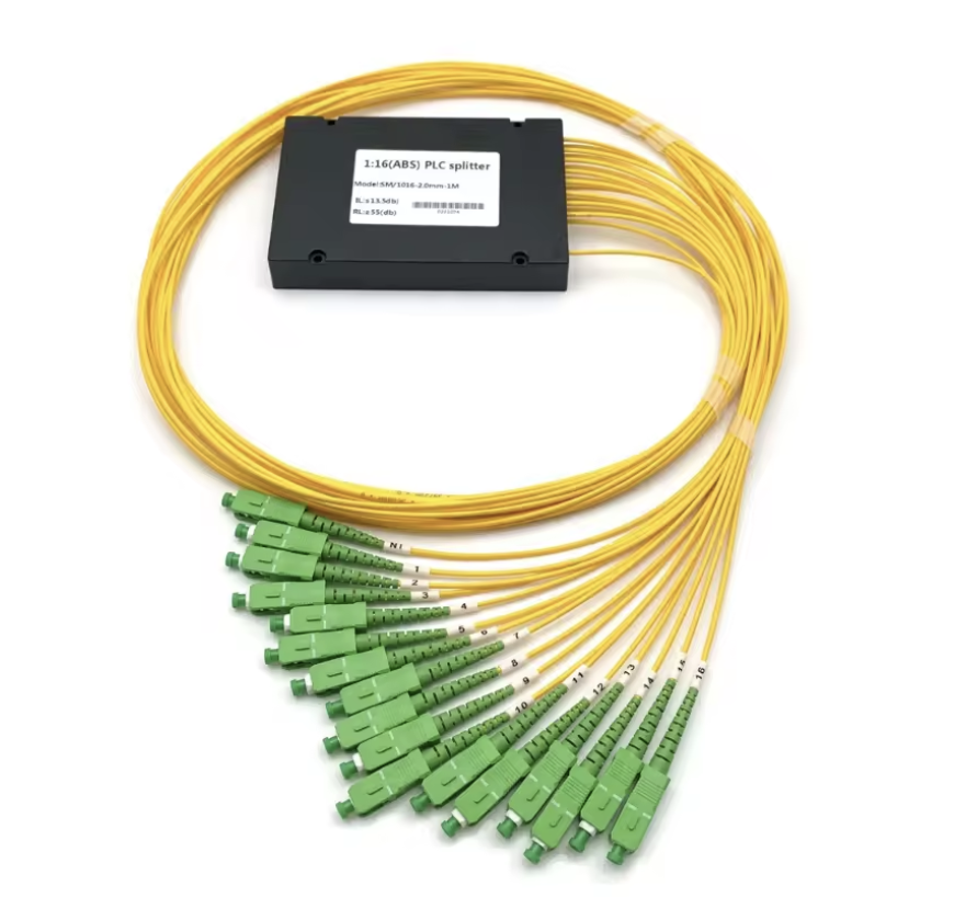PLC Splitter ABS Box Type 1x16 SC/APC SNTPLC-ABS-1*16-SCA