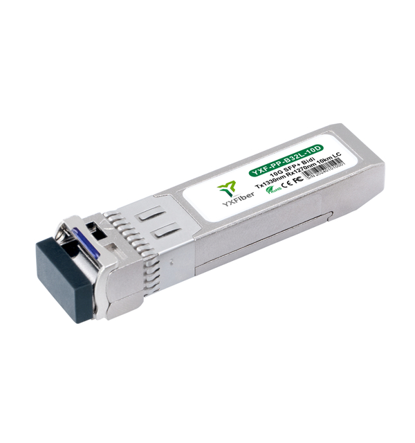 YX Fiber 10G SFP+ BiDi 1270/1330nm 10km LC — Pair (A + B) - Image 2