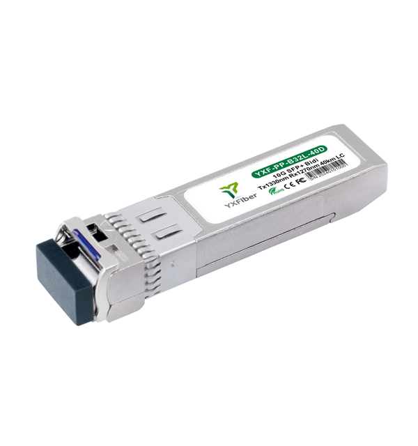 YX Fiber 10G SFP+ BiDi 1270/1330nm 40km LC — Pair (A + B) - Image 2