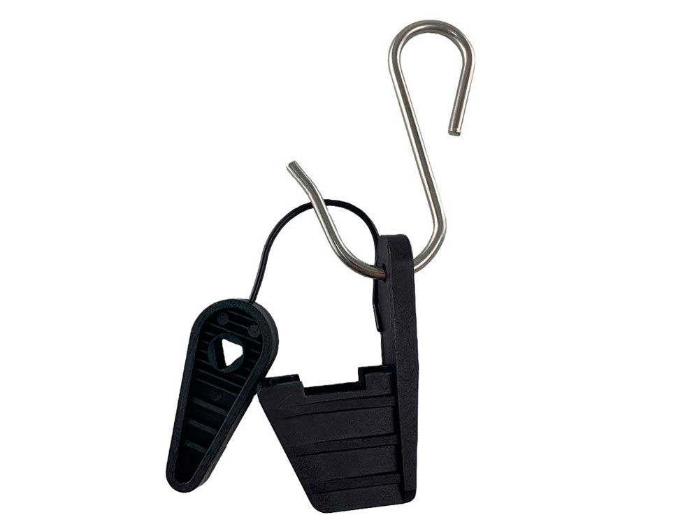 FTTH Drop Cable Anchor Clamp (S-Hook / Wedge)