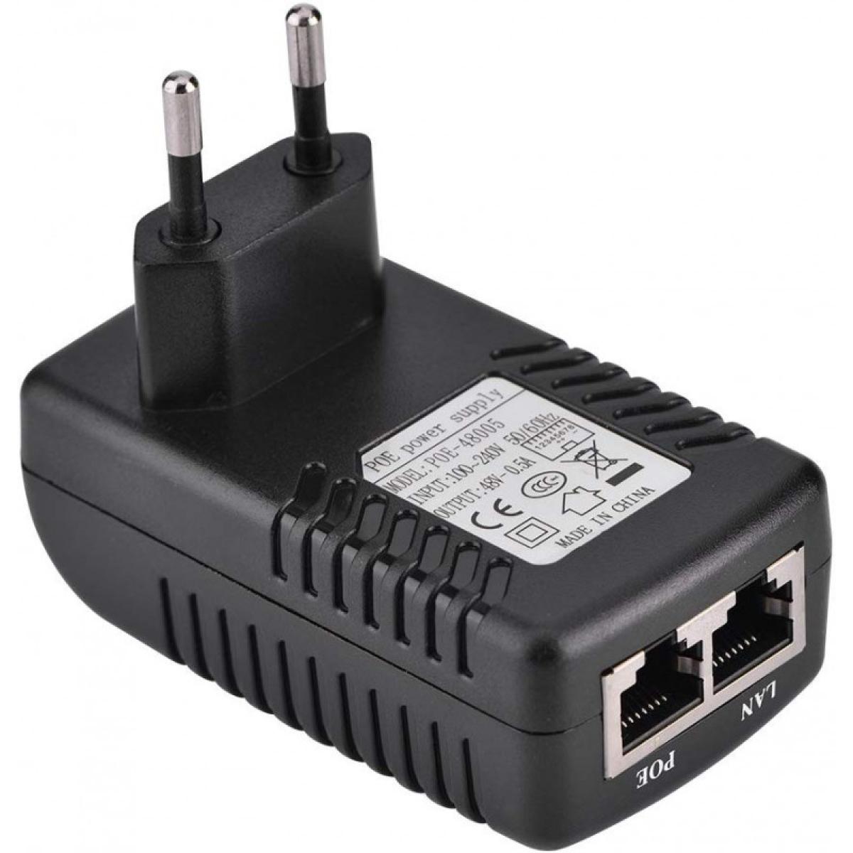 48V 0.5A Gigabit PoE Injector Adapter