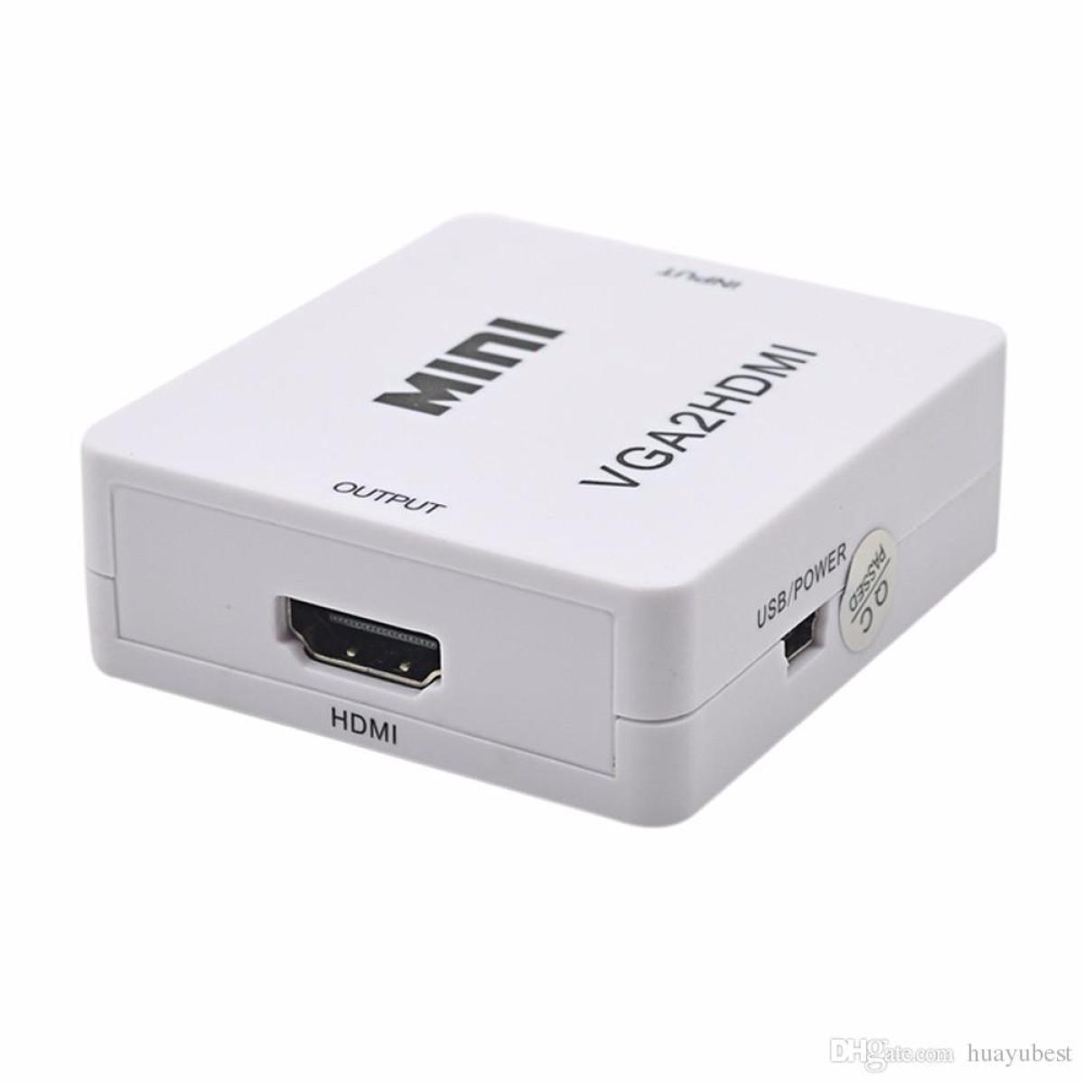 VGA to HDMI Converter with Audio (1080p)