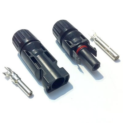 MC4 Solar Connector Pair (Male + Female)